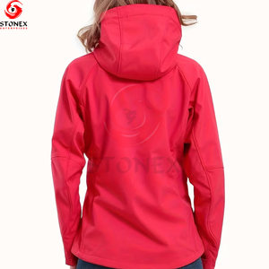 เสื้อแจ็คเก็ตซอฟต์เชลล์สำหรับผู้หญิงไซส์ใหญ่ น้ำหนักเบา คุณภาพพรีเมียม กันน้ำ กันลม ขายดี - Product Image 2