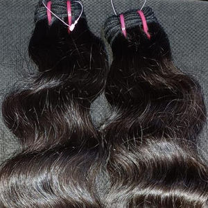 ผมต่อจากผมมนุษย์บริสุทธิ์ของชาวอินเดียเรมี่ผมตรงนุ่มสลวย30นิ้วสำหรับทอผม - Product Image 1