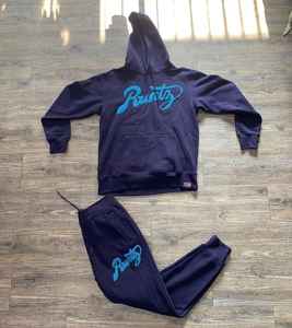 Pull-over en molleton de couleur unie pour hommes vente en gros de bas de survêtement extérieur vêtements de sport - Product Image 4