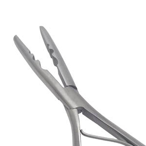 Pince à extensions de cheveux en gros, logo personnalisé, design V Light, acier inoxydable et plastique, pour usage commercial - Product Image 2