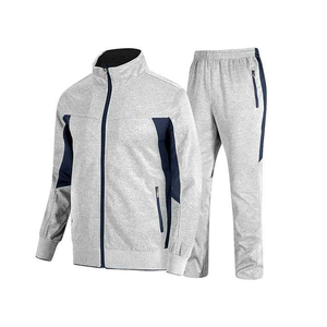 Survêtements pour hommes coupe ajustée survêtement de jogging d'hiver en polaire technique avec logo personnalisé - Product Image 2