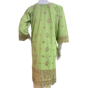 Ensemble de 3 pièces pour femmes, exclusif, brodé, en tissu lawn, coupe classique, toutes saisons, style indien/pakistanaise - Product Image 2