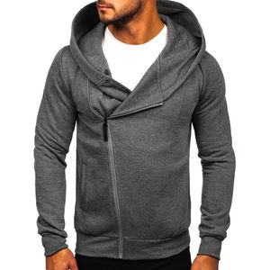 Pakistan Made Custom Balfern Style Jacketys <b>Trendy</b> Color Contrast Zipper <b>Hoodies</b> for Men 100% Cotton Low Price for Winter - Product Image 1