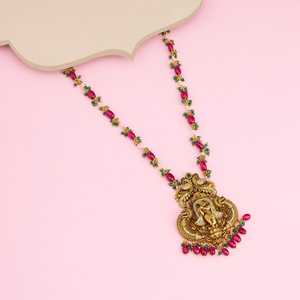 Collier authentique en argent de style temple - Bijoux d'inspiration culturelle - Product Image 2