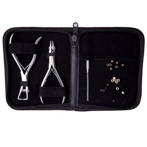 Juego de alicates con estilo de edición fresca Kits de herramientas de extensión de cabello más vendidos Kit de alicates de extensión de cabello de grado quirúrgico con logotipo personalizado - Product Image 2