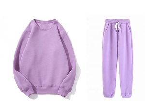 Sudadera con capucha deportiva informal de otoño e invierno para mujer, trajes de chándal de talla grande, logotipo personalizable de maternidad, ropa de entrenamiento de lana transpirable - Product Image 5