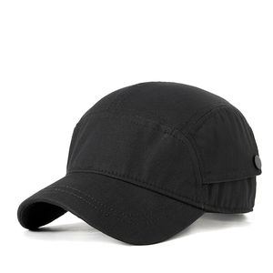 Casquette de baseball sport OEM personnalisée de haute qualité 6 panneaux à séchage rapide, respirante et réfléchissante avec logo imprimé perforé - Product Image 4