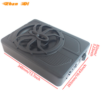 Subwoofer actif de voiture de haute qualité 600W DC 12V, simple, 10 pouces, avec panier en aluminium moulé sous pression, à placer sous le siège