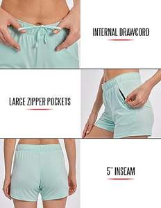 กางเกงขาสั้นเล่นกีฬาสำหรับผู้ชายกางเกงขาสั้นแห้งเร็วมีกระเป๋าสำหรับใส่ออกกำลังกายวิ่งออกกำลังกายแบบแอคทีฟ - Product Image 6