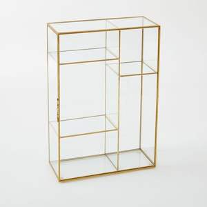 Almirah de pared de joyería de metal y vidrio de Venta caliente con calidad duradera y revestimiento en polvo para tiendas y hogares de exhibición y almacenamiento - Product Image 6