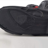Chaussures de course en cuir pour moto, design personnalisé, cuir de haute qualité, chaussures de course pour moto