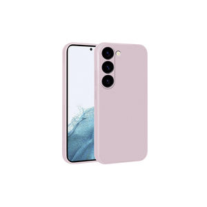 Coque en silicone Netzy SAFA Premier pour Samsung Galaxy S23 Plus, protection arrière premium rose gold avec logo personnalisé - Product Image 1