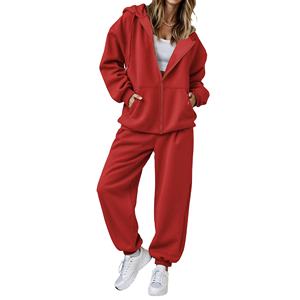 Conjuntos Deportivos de Dos Piezas para Mujer, Conjuntos de Jogging al por Mayor, Sudadera Deportiva de Forro Polar para Invierno, Conjuntos Deportivos para Mujer 2026 - Product Image 5