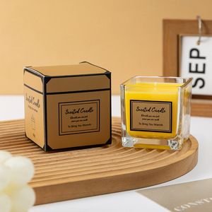 Trang Trí Nội Thất Hương Liệu Nến Sáp Đậu Nành Tay Đổ Ấm Cúng Thư Giãn Hương Thơm Nhà Máy Bán Buôn Biểu Tượng Tùy Chỉnh Phòng Ngủ Sống - Product Image 4