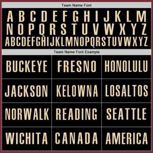 Çeşitli renk ve stillerde özel logolar, isimler ve numaralar ile spor takımları için kişiselleştirilmiş özel beyzbol formaları - Product Image 4