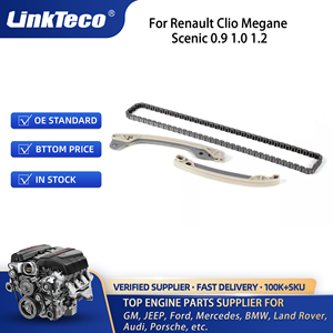 Linkteco Auto moteur pièces Kit de chaîne de distribution adapté pour <span class=keywords><strong>Renault</strong></span> Clio Megane scénic <span class=keywords><strong>Twingo</strong></span> 0.9 1.0 1.2 H4B H5F 130706994R 130853566R - Product Image 3