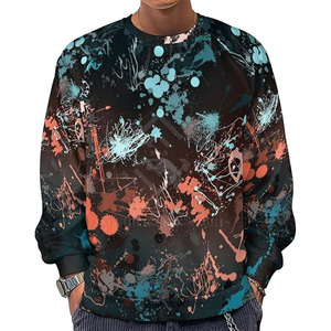 Sweat-shirt en molleton respirant et écologique pour homme, coupe classique, imprimé uni, de haute qualité, fabriqué au Pakistan pour adultes - Product Image 1