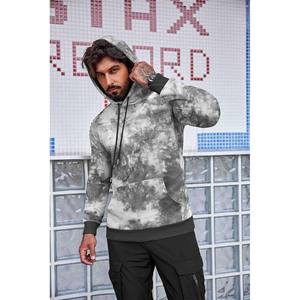 Sweat à Capuche d'Entraînement pour Hommes Respirant Léger Gym Athlétique Thermique Sweat Mode Pull à Capuche Distressed avec Poche - Product Image 5