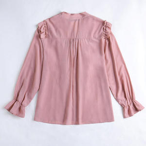 Blusas Elegantes de Manga Larga a la Moda, Blusas Lisas para Mujer, Camisa Blusa para Mujer - Product Image 2