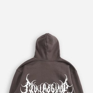 Sudadera con Capucha Unisex Personalizada con Logotipo, Resistente al Viento, Estilo Urbano, Impresión por Transferencia de Calor, Sudadera de Alta Calidad de Algodón y Felpa con Bolsillo - Product Image 4