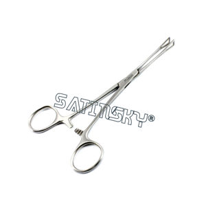 Pince à préhension professionnelle en acier inoxydable Collin Duval pour intestins et poumons, droite, 14 mm, 23 cm, Instruments de beauté - Product Image 2