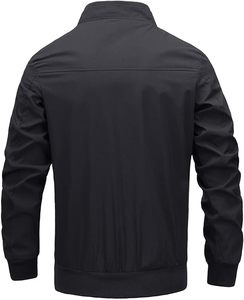 Chaqueta Universitaria Vintage de Béisbol para Hombre con Mangas de Cuero y Cuerpo de Lana Suave, Perfecta para la Moda Urbana de Invierno - Product Image 6