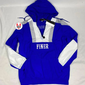Zeta Phi Beta Sorority Embroidery <b>Women</b> Nylon Windbreaker <b>Jacket</b> ZPB Soror Embroidered Custom Made Half Zip Windbreaker <b>Jacket</b> - Product Image 5