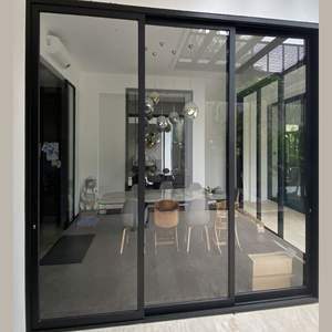 <span class=keywords><strong>Puerta</strong></span> corrediza de vidrio de aluminio personalizable de alta calidad directa de fábrica con medición e instalación profesionales - Product Image 5