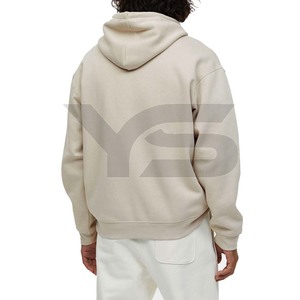 Pull à logo personnalisé Sweats à capuche et sweatshirts pour hommes Logo brodé en molleton 100% coton motif 3D d'hiver - Product Image 3