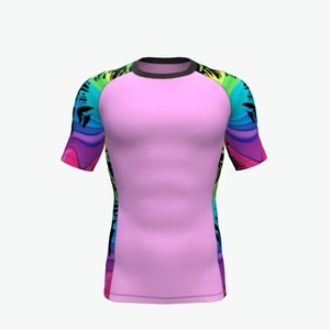 Customized Design Mma Rash Guard Bjj <b>Rashguard</b> Long Sleeve Manufacturers OEM <b>Rashguard</b> With Your Logo - Product Image 1