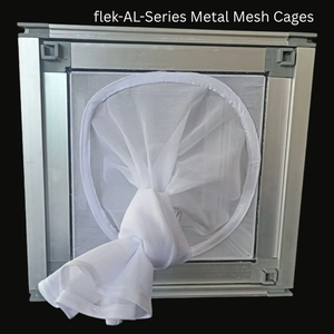 Cage d'élevage d'insectes en maille d'aluminium robuste avec panneau frontal personnalisable OEM pour la recherche scientifique et la culture éducative des insectes - Product Image 3