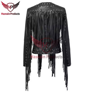 Premium Quality Women's Leather <b>Western</b> <b>Jacket</b> Windproof & Breathable Customizable Design Trendy Leather <b>Jacket</b> for Women - Product Image 2