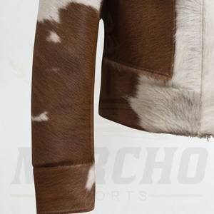Nouvelles vestes en cuir de vache, cuir véritable de qualité supérieure pour hommes, veste d'hiver, cuir pleine fleur, veste pour hommes avec broderie personnalisée - Product Image 2