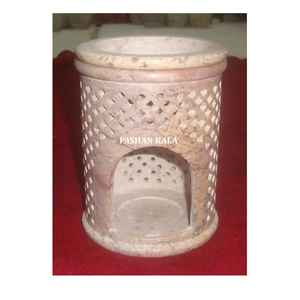 Diffuseur d'huile d'arôme en stéatite de conception de sculpture décorative faite à la main avec un aspect traditionnel de qualité supérieure bon marché dans l'exportateur - Product Image 1