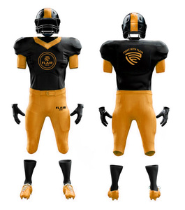 Conjunto de camiseta de manga corta transpirable uniforme de fútbol americano personalizado de la mejor calidad opciones de talla grande disponibles - Product Image 6