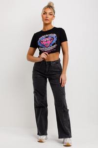 T-shirt Boxy personnalisé de haute qualité Cropped Boxy Fit T-Shirts Manufacturing DTG LOGO 100% Cotton Heavyweight T Shirt - Product Image 2