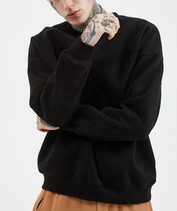 Sudadera con capucha extragrande con logotipo personalizado en blanco y de peso pesado, sudadera lisa de algodón con hombros caídos y cuello redondo para hombre, sudaderas con capucha estampadas unisex - Product Image 1