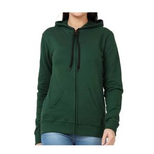 Venta caliente elegante mujer Sudadera con capucha Casual manga larga pulóver sudadera con bolsillo de canguro tela suave uso diario - Product Image 6