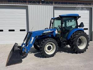 2019 New- Holland Workmaster 75 Tractor de orugas 4WD Tractor agrícola con motor para New Holland- Workmaster 75" - Product Image 2