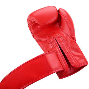 Gants de boxe professionnels en cuir imperméable de qualité supérieure avec logo et design personnalisés pour l'entraînement - Unisexe - Product Image 5