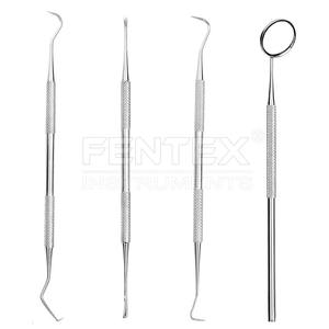 Juego de Instrumentos Dentales de Acero Inoxidable de Alta Calidad con Caja, Instrumentos Quirúrgicos Manuales Reutilizables - Product Image 2