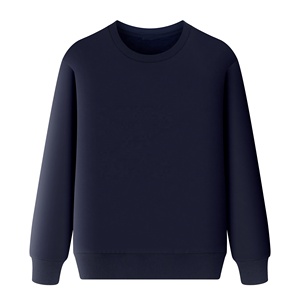 เสื้อสเวตเตอร์ผ้าฟลีซสำหรับผู้ชายสีพื้นมีฮู้ดเสื้อสวมหัวฮิปฮอปพิมพ์ลายสีดำและสีขาว - Product Image 4