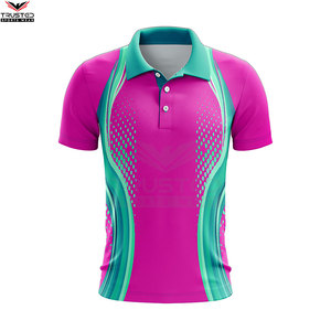 Ligero que absorbe la humedad Impreso Sublimación Jersey Hombres Secado rápido Logotipo personalizado Teamwear Cricket Jerseys - Product Image 5