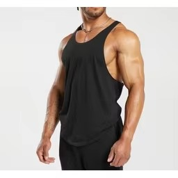 Camisetas de gimnasio OEM para hombre, camisetas sin mangas para gimnasio, ropa deportiva con tirantes, culturismo, Fitness, hombres, moda personalizada, algodón Spandex - Product Image 5