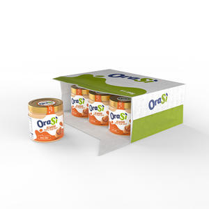 โอราซี ครีมอัลมอนด์แบบทาได้ ผลิตจากพืช วีแกน รสหวานสไตล์อิตาเลียน 180 กรัม แพ็ค 6 ชิ้น บรรจุกล่อง อายุการเก็บรักษา 360 วัน - Product Image 3