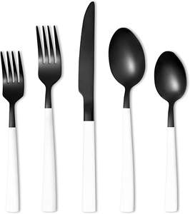 Fabrication de couverts de luxe bon marché en acier inoxydable à bas prix faits à la main en gros dessus de table couverts en acier inoxydable - Product Image 6