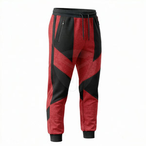 Pantalones deportivos cómodos para hombre con puños y cintura con cordón, ideales para sesiones de gimnasio y actividades al aire libre. - Product Image 3