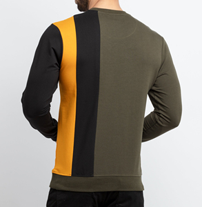 Sudadera de hombre hecha de material duradero de gran venta, sudaderas de hombre mezcladas de algodón básicas de diseño personalizado - Product Image 2