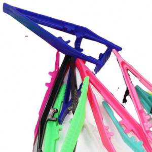 Pinze per pinzette in plastica monouso di alta qualità da 11 CM con perno di guida e punta seghettata di strumenti di badan - Product Image 1