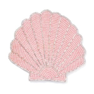 Trendy Indian Handmade <b>Coasters</b> Multicolored Embroidered Crystal Glass Bead Table Mats High Quality Wholesale <b>Green</b> Beads Box - Product Image 4